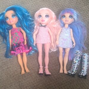 Rainbow High Played With Doll Lot